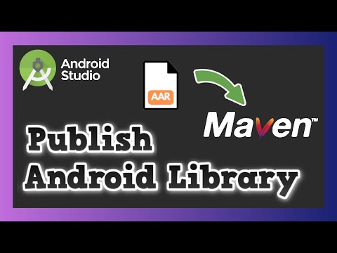 Publish an Android Library to MavenLocal with Gradle | Android Studio