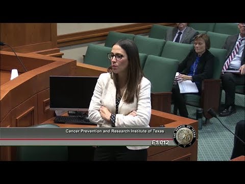 CPRIT Oversight Committee Meeting (November 28, 2018)