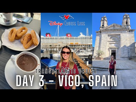DAY 3 - Vigo, Spain 🇪🇸 Tour of the City from Port! Westbound Transatlantic Disney Cruise Line Vlogs