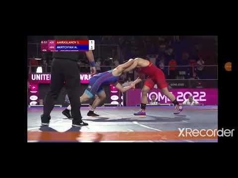 Amiraslanov S.(Aze) vs Mkrtchyan Mushegh (ARM) Europe championship 2022