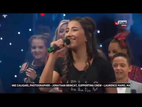 Junior Eurovision 2018 Malta winner Ela Mangion