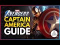 Marvel's Avengers | CAPTAIN AMERICA Hero Guide - Best Moves, Abilities & Setup for 60K+ Takedowns!