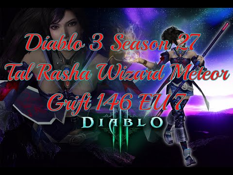 Diablo 3 Season 27 Tal Rasha Wizard Meteor Grift 146 EU 7