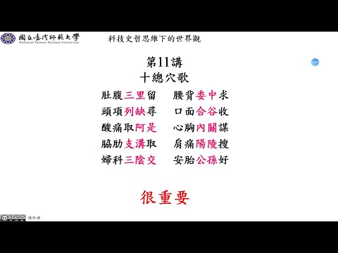 十總穴口訣