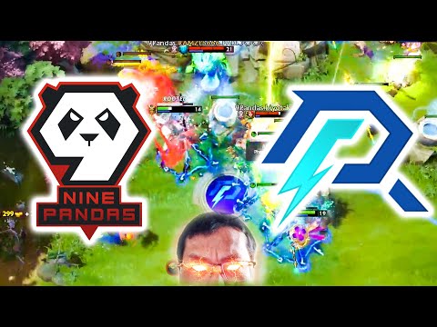9 PANDAS vs AZURE RAY - EEU vs CHINA - BALI MAJOR 2023