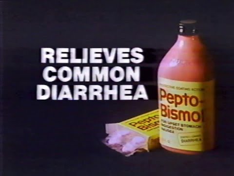 1982 Pepto-Bismol commercial