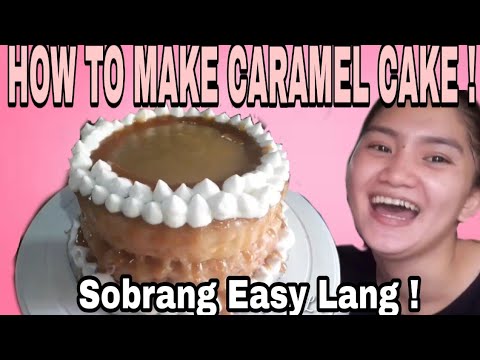 CARAMEL CAKE RECIPE | How to make Caramel Cake !