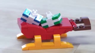 How to Build a Winter Sleigh - LEGO Creator