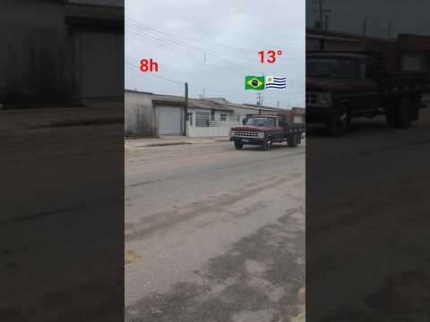 Segundou com tempo fechado em Jaguarão RS #inverno #friozinho #tempofechado #fronteira #umidade