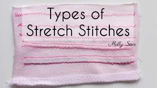Stretch Stitches - How to Sew Knit Fabrics