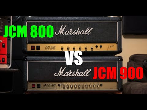 AMP SHOOTOUT: Marshall JCM800 vs. JCM900 vs. Overloud TH-U