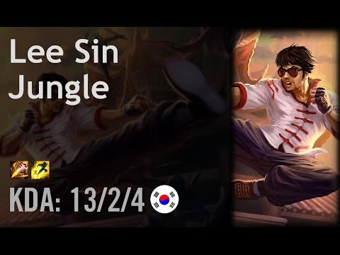 Lee Sin Jungle vs Elise - Ryan - KR Challenger Path 6.1