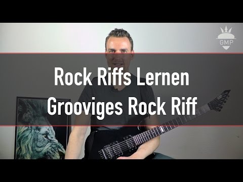 Rock Riffs Lernen - Rock Riff 2 - E-Gitarre Lernen | Guitar Master Plan