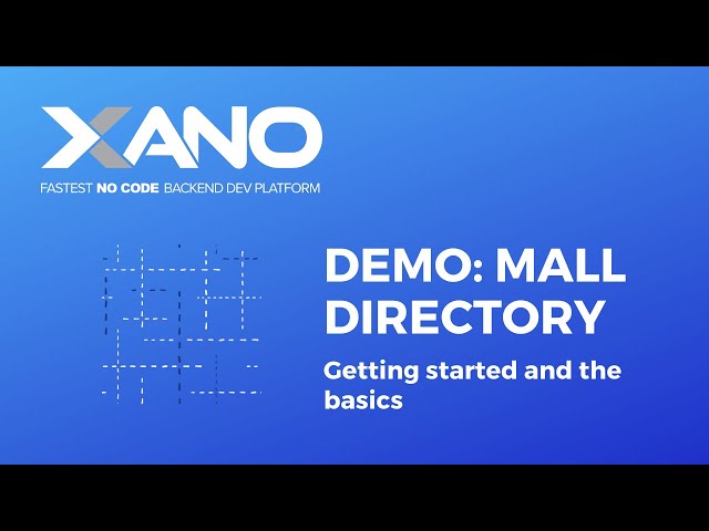 Demo: Shopping Mall Directory App #1 - Getting Started and the Basics