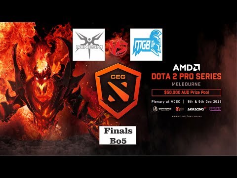 🔴MINESKI vs NEWBEE.MGB  ~~ [FINALS] AMD Dota 2 Pro Series 2018
