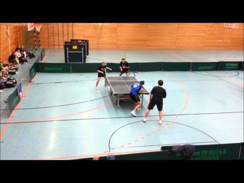 Bereichsmeisterschaft Finale (Mixed) Ahlers/Englert vs. Dietz/Dauwitz (TTVB)