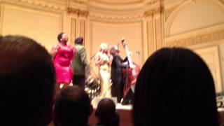 Casey Abrams solo at Carnegie Hall with the New Orleans Jazz Orchestra