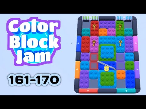 Color Block Jam Level 161-170 | No Commentary, No Music | Android Gameplay