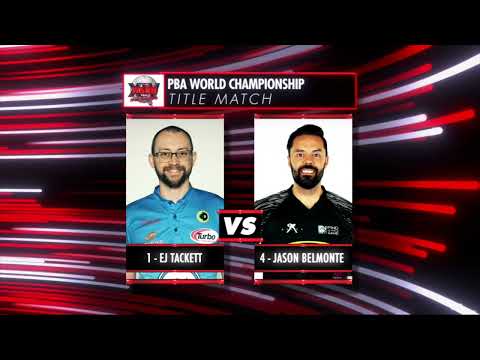 PBA Instant Classic | EJ Tackett vs. Jason Belmonte | 2023 PBA World Championship Title Match