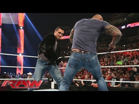 Batista clashes with Alberto Del Rio: Raw, Feb. 3, 2014