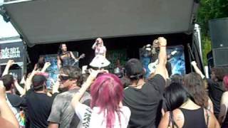 In This Moment - All For You Warped Tour 2009