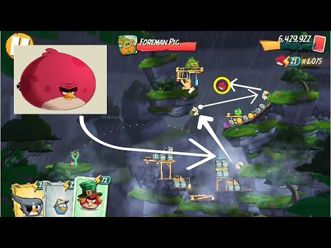 Angry Birds 2 - Level 170 { BOSS } | Terence Juggling || Full Level | Demon Divyansh.