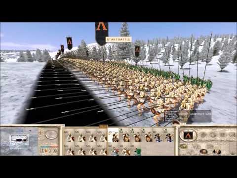 Rome Total War - Quick Battle - 03 - Macedonians vs Thracians