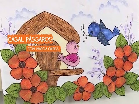 Casal de Passarinhos com Marcia Caires | Vitrine do Artesanato na TV