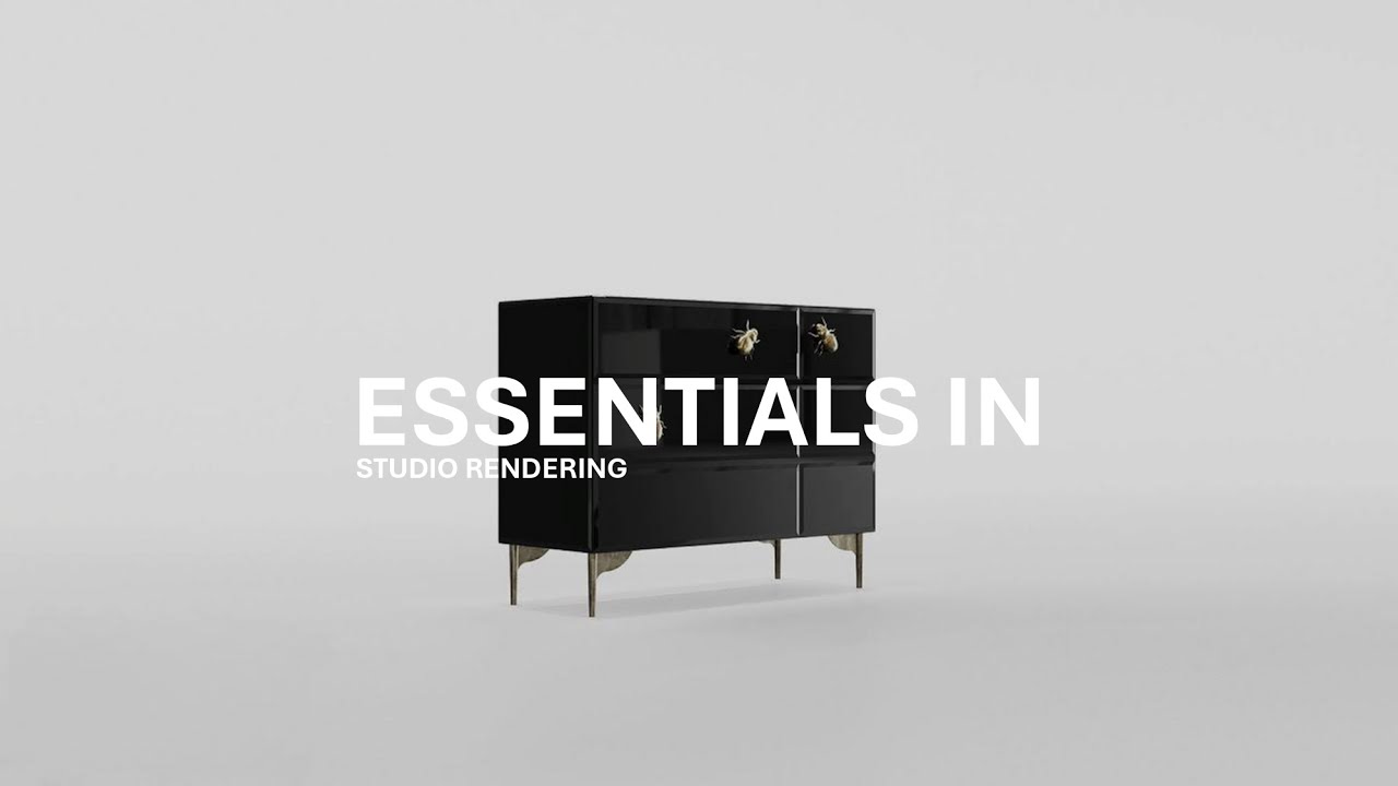Studio Render ( Essentials in studio rendering ) - Workflow - 3dsMax + Corona Render
