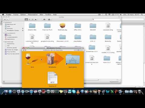 comment installer programme sur mac os x