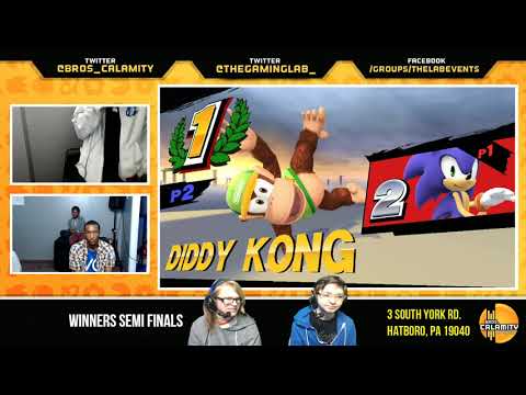 The Monthly | 6WX (Sonic) vs BlazingPasta (Diddy Kong) - Winners Semi Finals - Smash 4 Singles