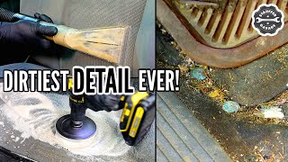 Download the video "DEEP CLEANING A NASTY SUV Car Interior! Complete Disaster Car Detailing Transformation!"