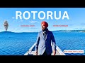 Town of Active Volcano - Rotorua || Travelling New Zealand Episode 2 with ENGLISH SUBTITLES