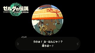 インパを上空1000ｍから落下させた結果wwwww【ゼルダの伝説 ティアーズオブザキングダム  #8】