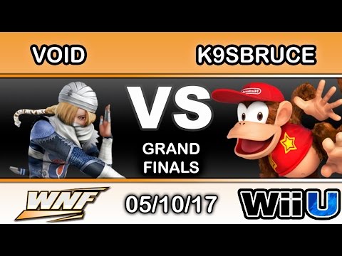 WNF 2.1 - CLG | VoiD (Sheik) Vs. MF | LH | K9sBruce (Diddy Kong) Grand Finals - Smash Wii U