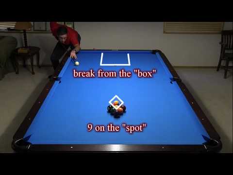 9-ball Side Soft Break, and Corey Deuel Pattern Racking, an excerpt from VENT-I