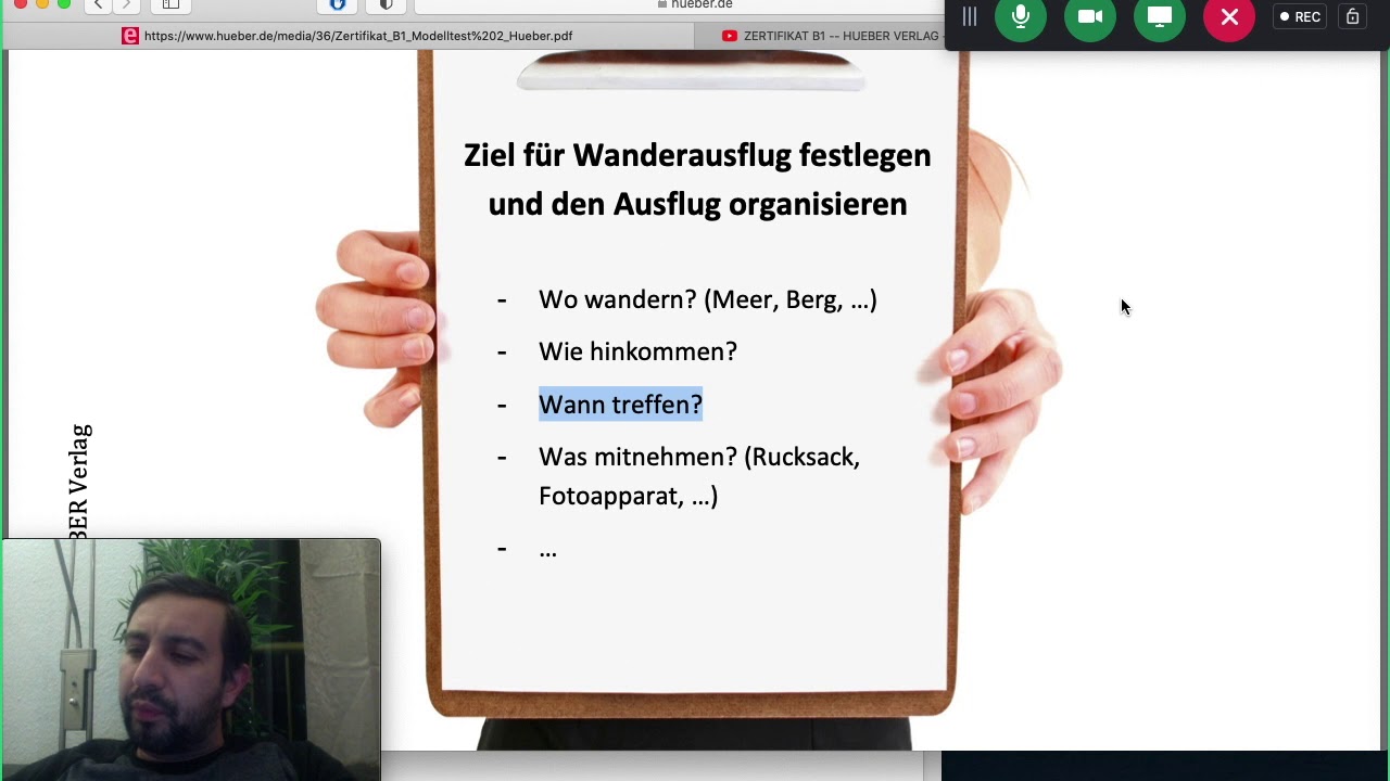 Sprechen Teil: Dialog / Hören Teil 1  Mit Lösung und Tipps