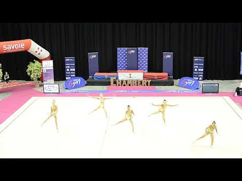 GR Solliès Nationale ensemble 17 ans et moins 13 ème de france 2018 Chambery