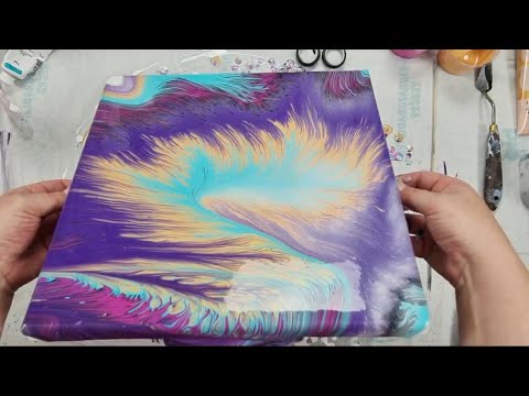 Challenge Me 😁 ~ Choose COLOURS and TECHNIQUE ~ Live acrylic pouring ~ Paint #WithMe
