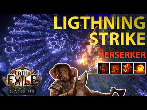 [3.25] Lightning Strike Build | Berserker | Settlers of Kalguur | Path of Exile 3.25