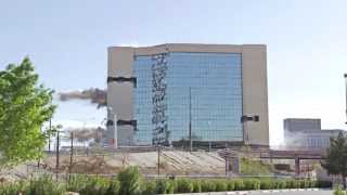 preview picture of video 'El Paso City Hall Demolition  - IN SLOW MOTION!'
