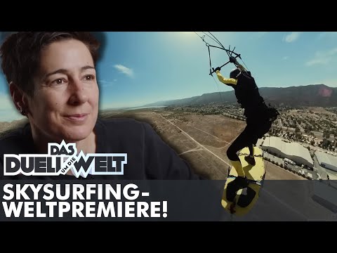 Dunja Hayali in handcuffs: Will she survive Klaas' invention? | Duel around the world