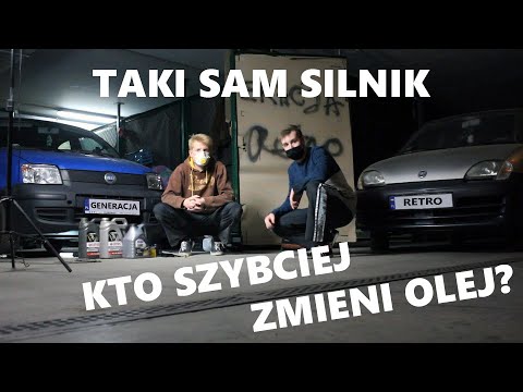 Seicento vs. Panda | Zawody na zmianę oleju i wyścig na prostej