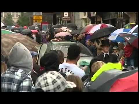 Adam Stansfield s Funeral   BBC Spotlight Evening News   25th August 2010