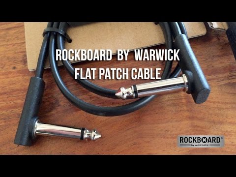 Инструментальный патч-кабель ROCKBOARD Gold Series Flat Patch Cable (10 cm)
