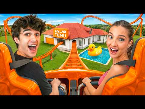 We Built A Backyard Theme Park Using Only TEMU Products!