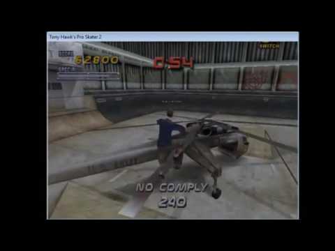 THPS2: The Hangar 100% Goals And Cash in one run