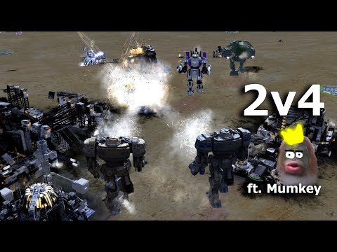 Supreme Commander 2 | 2v4 Shenanigans