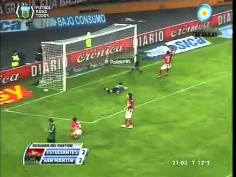 Maximiliano Nuñez - San Martin (SJ) vs Estudiantes - Apertura 2011