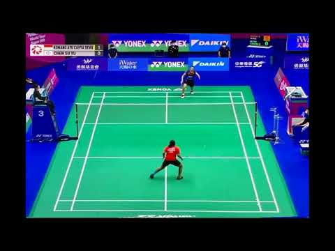 HASIL CHINA TAIPEI OPEN R16 ANTARA CHEN SU YU  (Taipeh )VS KOMANG AYU CAHYA DEWI (Indonesia)#laga#dj